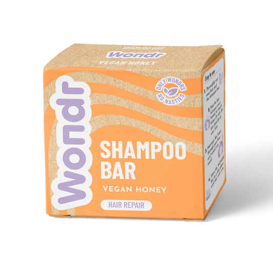 WONDR SHAMPOO BAR VEGAN HONEY