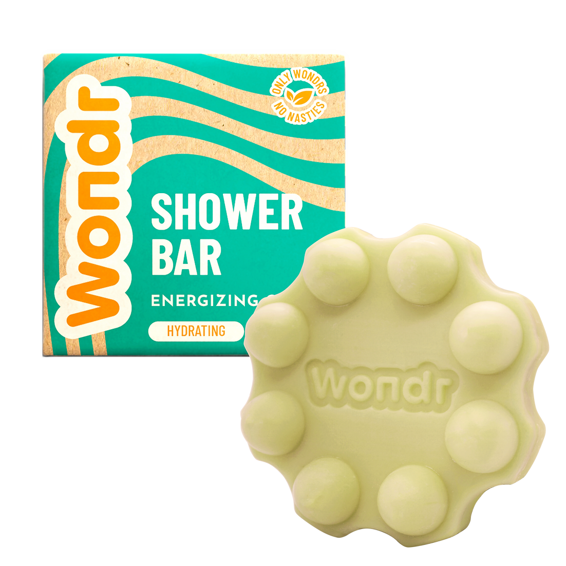 WONDR SHOWER BAR ENERGIZING GINGER