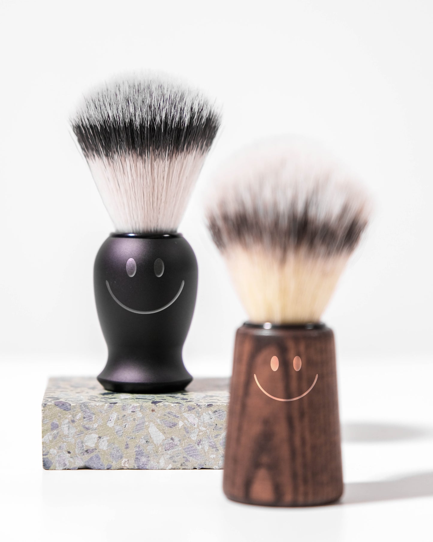 DHIST'L SHAVING BRUSH | MATT BLACK ALU EDITION