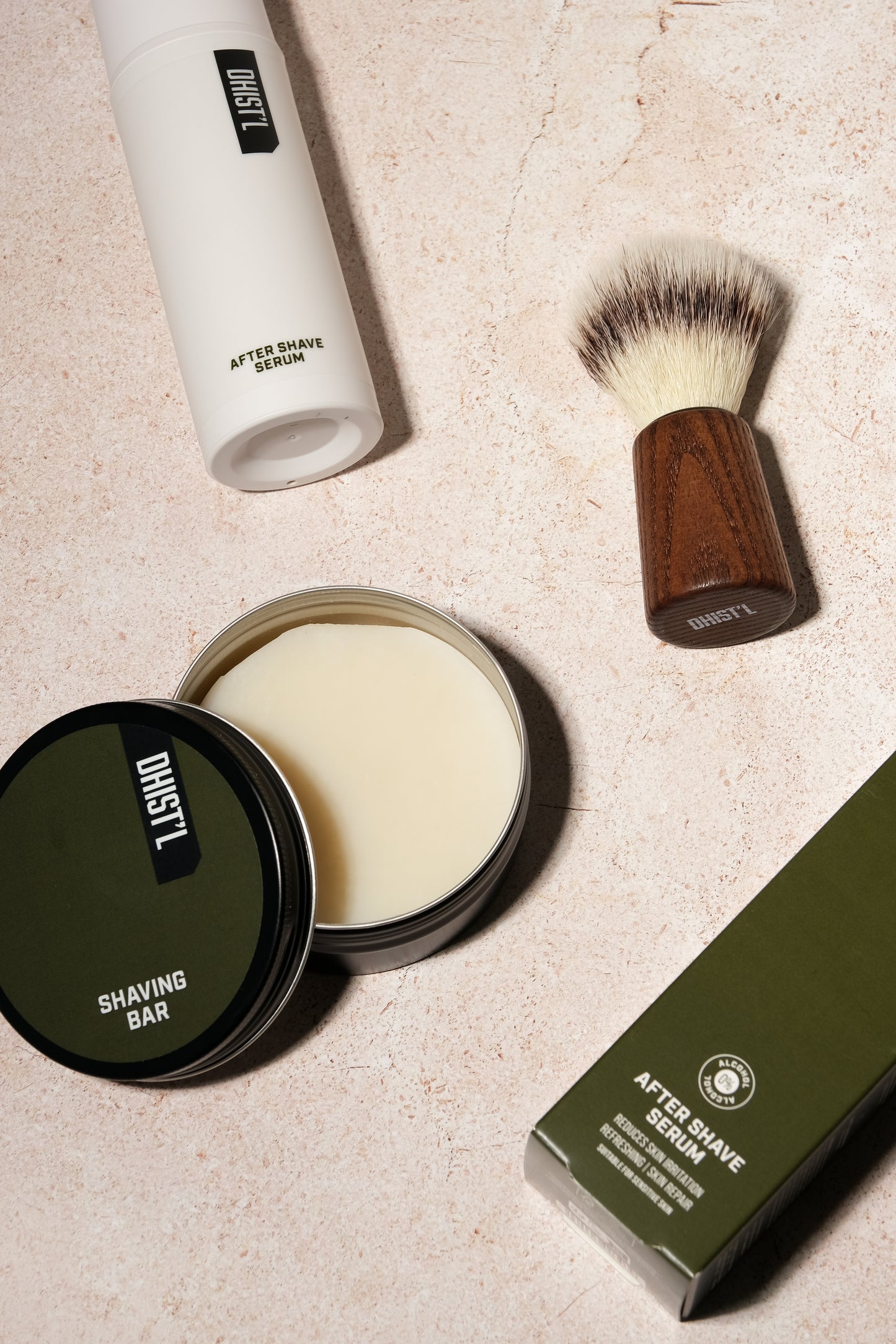 DHIST'L SHAVING BRUSH | FSC WOOD EDITION