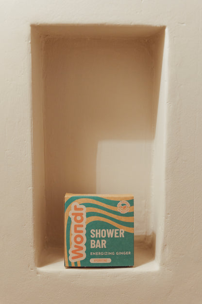 WONDR SHOWER BAR ENERGIZING GINGER